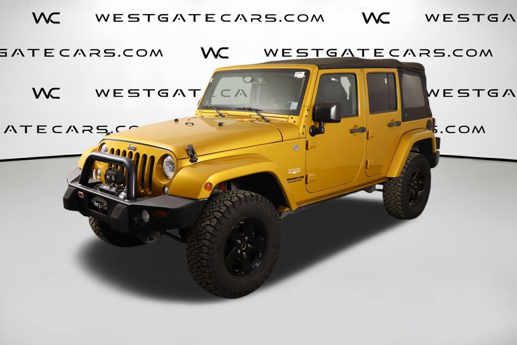 Used 2014 Jeep Wrangler Unlimited Sahara w/ Max Tow Package