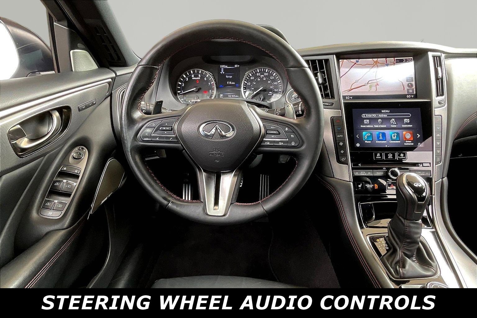 Used 2020 INFINITI Q50 Red Sport 400 w/ Proactive Package AWD/4WD image 8