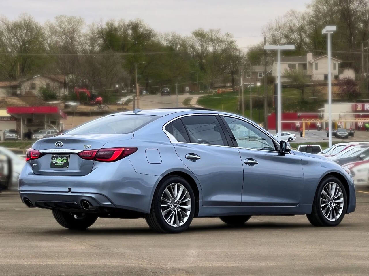 Used 2019 INFINITI Q50 Luxe w/ Essential Package (3.0T Luxe) image 7