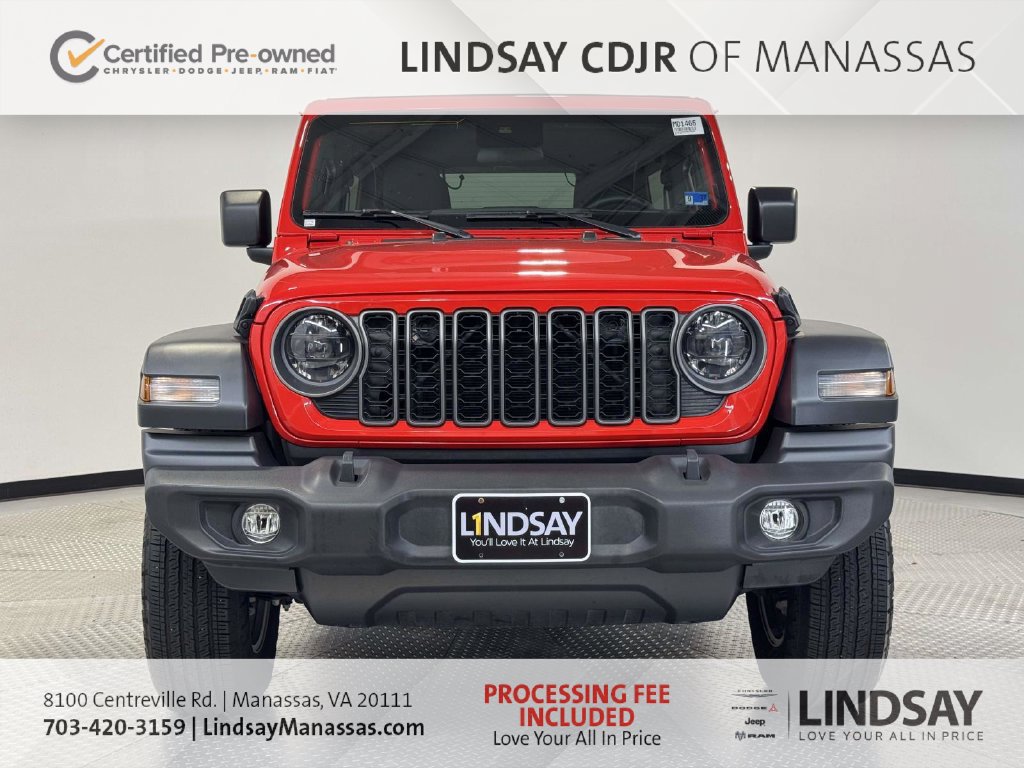 Used 2025 Jeep Wrangler Unlimited Sport AWD/4WD image 3