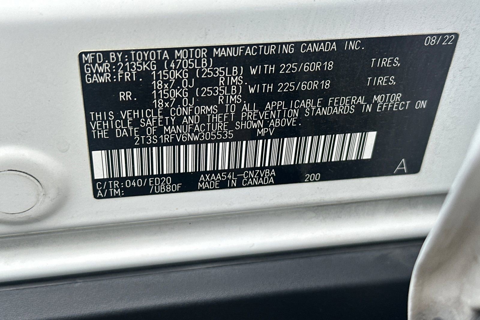 Used 2022 Toyota RAV4 TRD Off-Road w/ TRD Off-Road Weather Package image 28