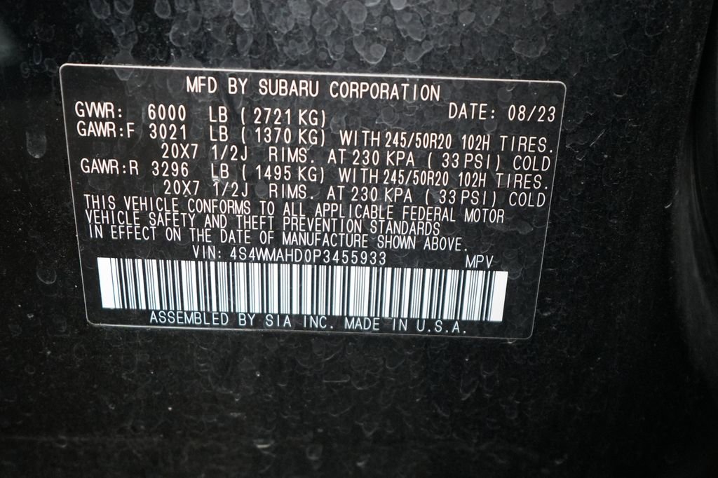 Used 2023 Subaru Ascent Onyx Edition image 46
