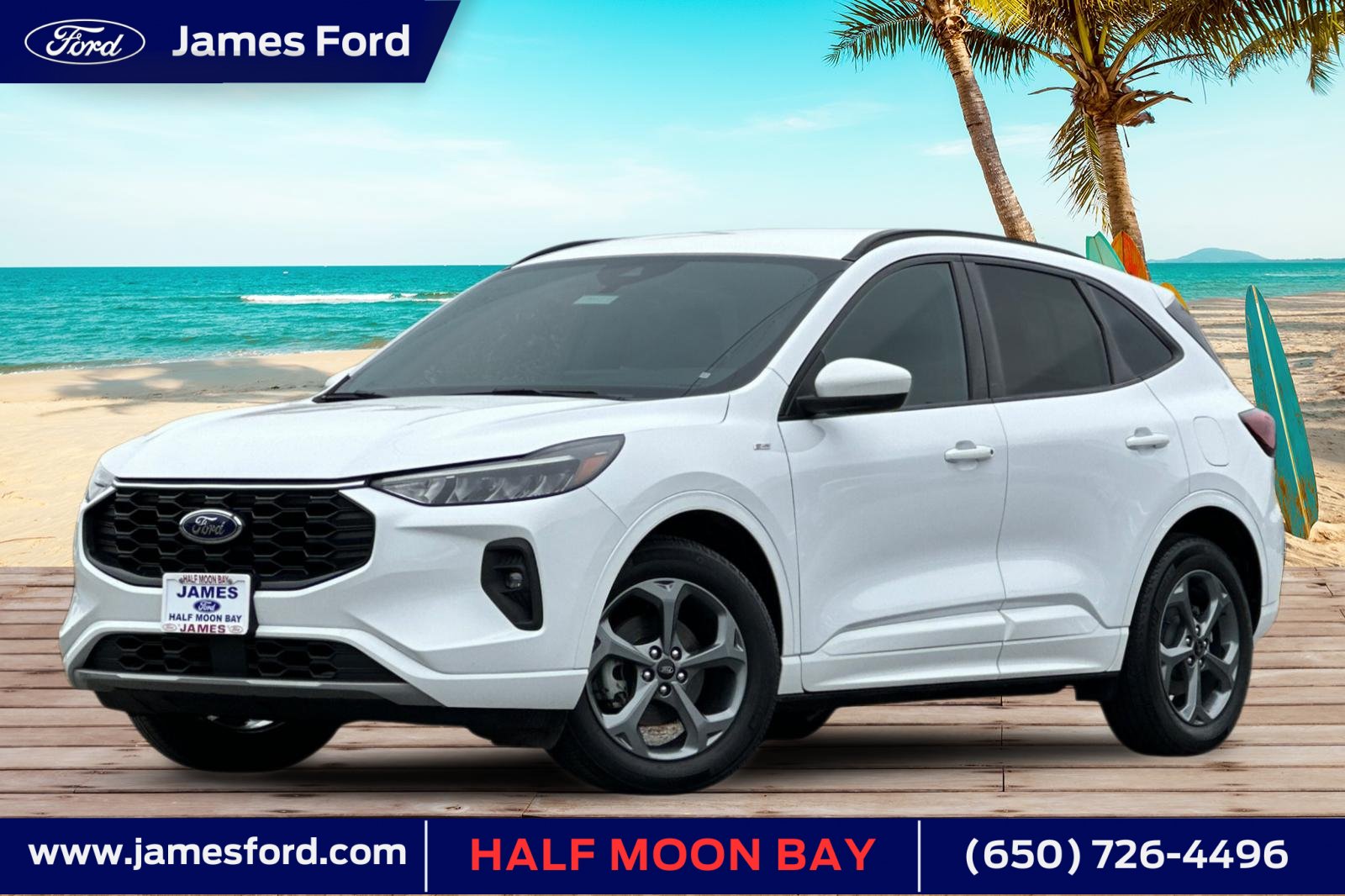 Used 2023 Ford Escape ST-Line Select w/ Tech Pack #1 AWD/4WD image 1