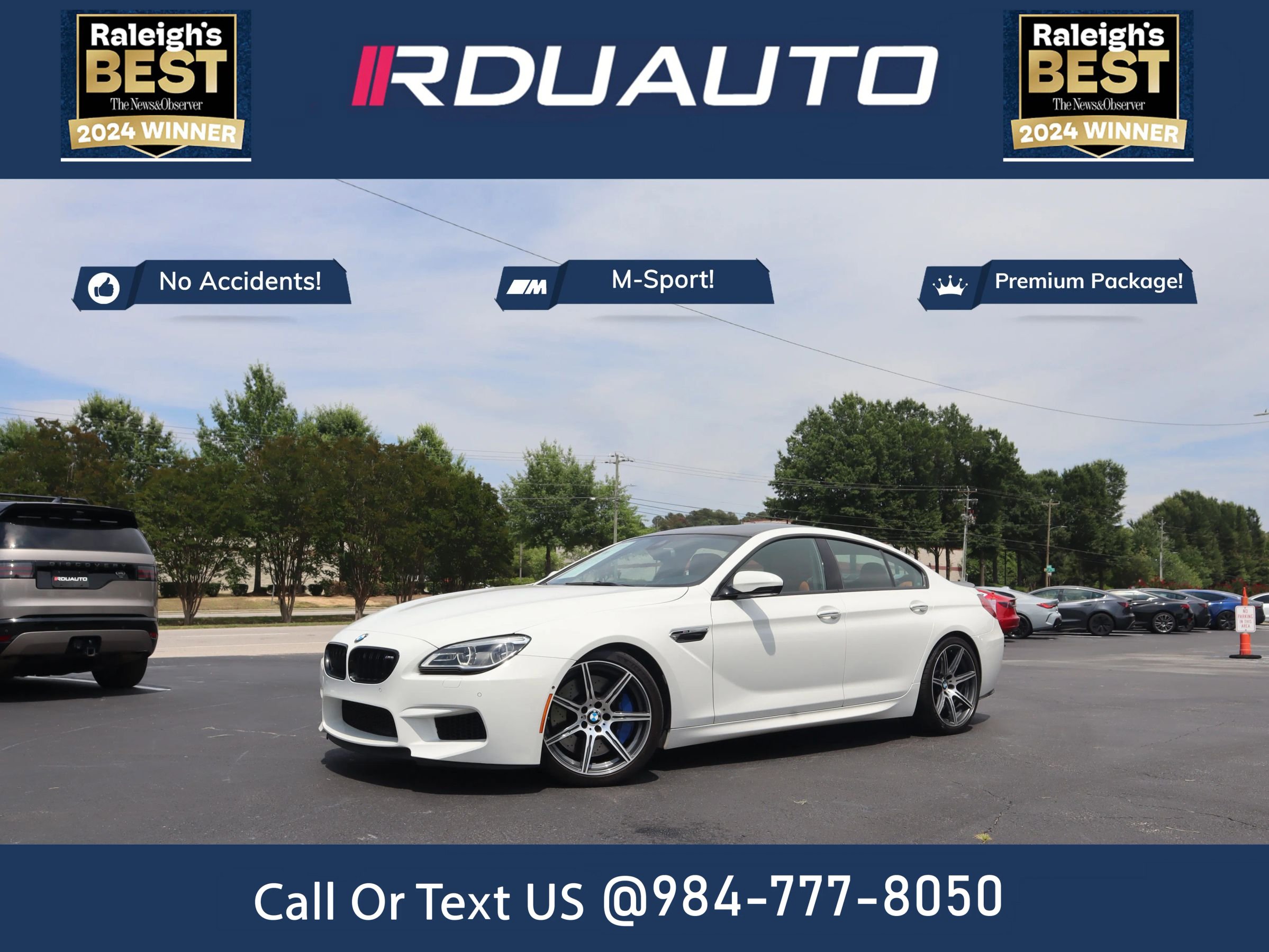 Used 2016 BMW M6 Gran Coupe RWD image 1