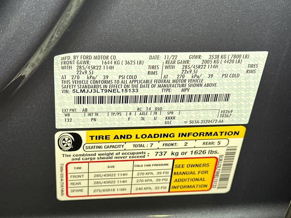 Used 2022 Lincoln Navigator L Reserve image 41