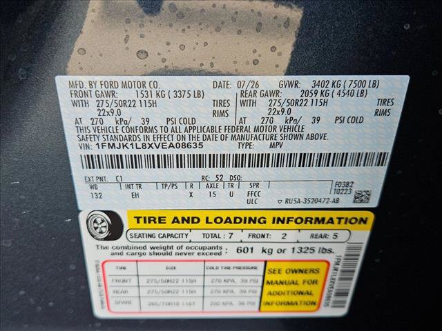 New 2027 Ford Expedition Max Platinum w/ Stealth Appearance Package RWD image 18