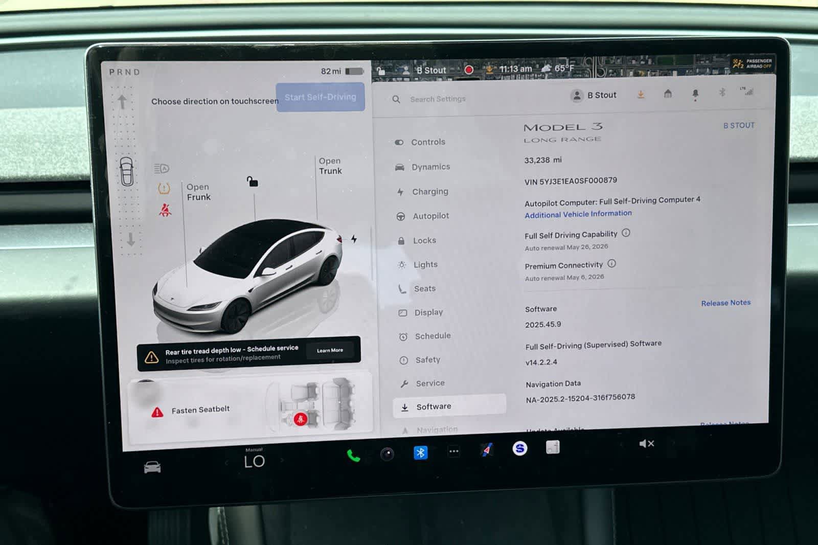 Used 2025 Tesla Model 3 Long Range RWD image 27