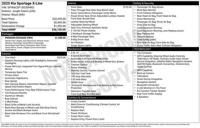 Certified 2025 Kia Sportage X-Line w/ Premium Package AWD/4WD image 27
