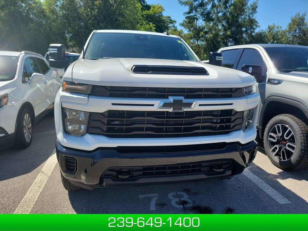Certified 2024 Chevrolet Silverado 2500 Custom w/ Custom Value Package 360° Tour