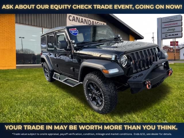 Used 2022 Jeep Wrangler Unlimited Sport AWD/4WD image 2