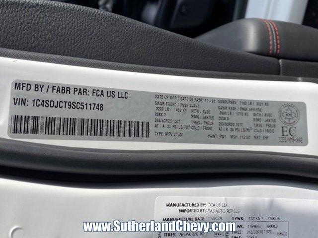 Used 2025 Dodge Durango R/T image 54