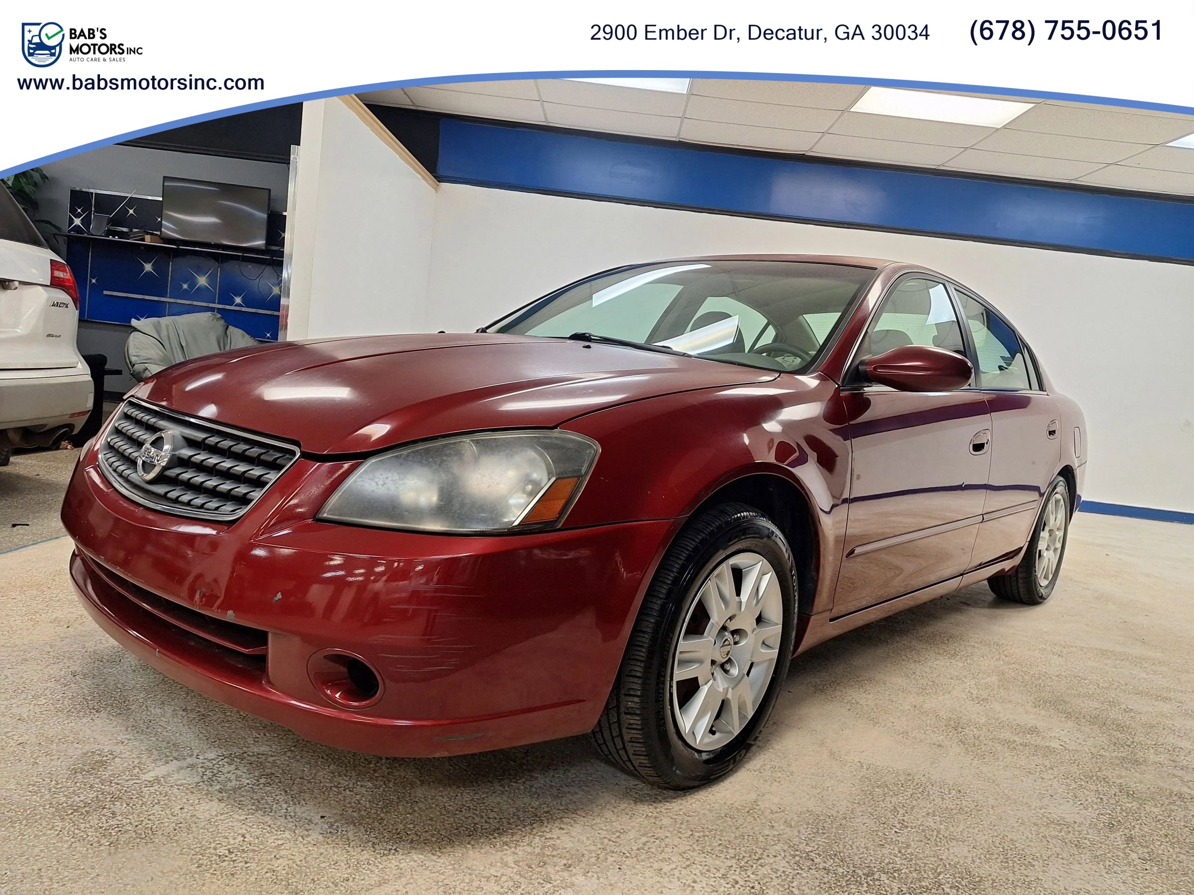 Used 2005 Nissan Altima 2.5 S w/ (S02) Side Airbags Pkg image 3