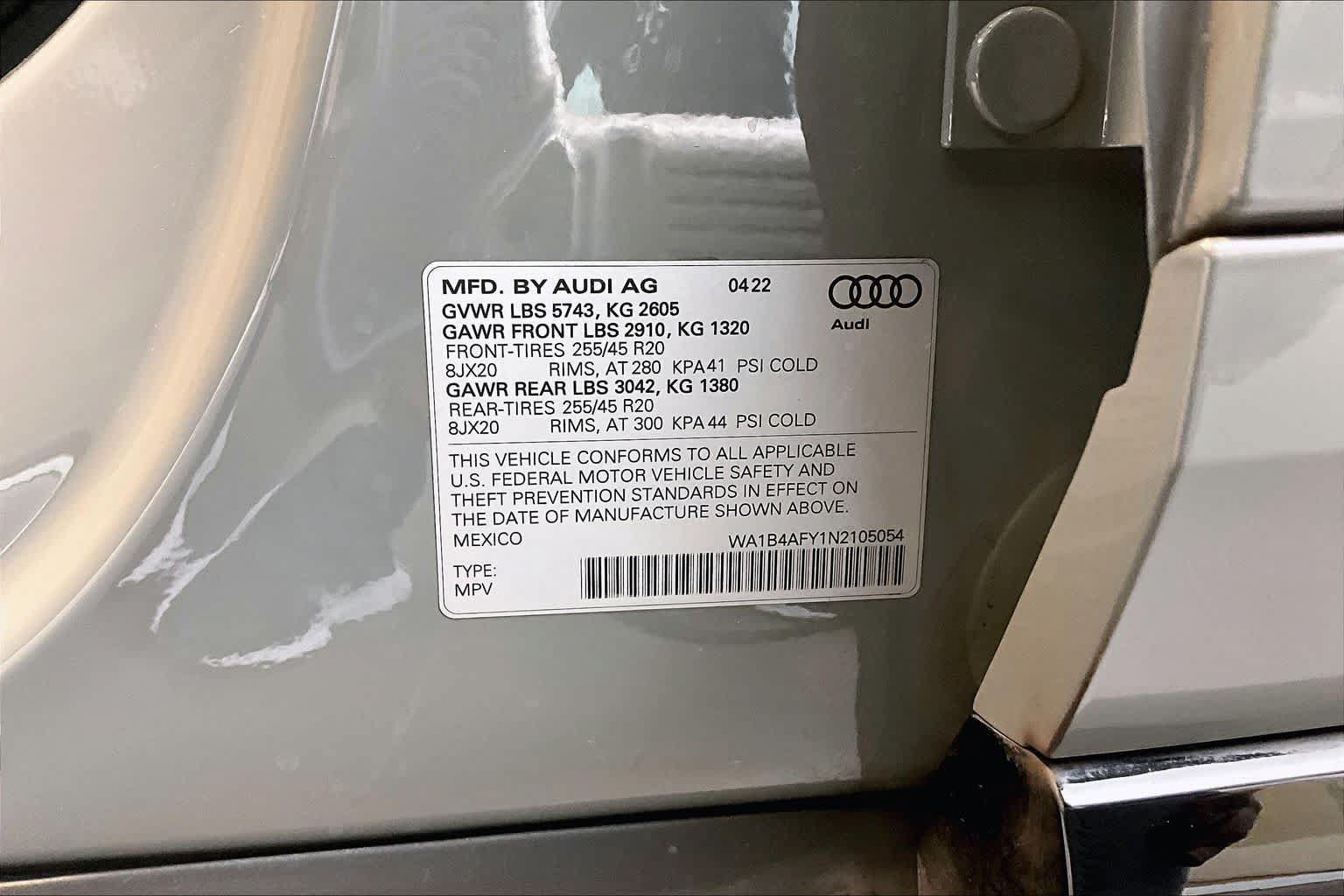 Used 2022 Audi SQ5 Premium Plus w/ Premium Plus Package AWD/4WD image 33