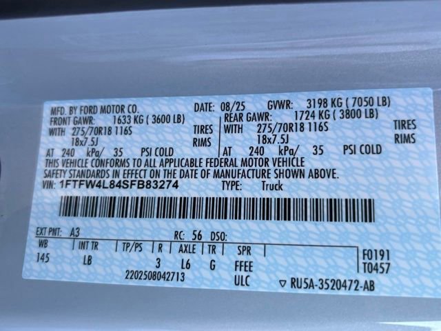 New 2025 Ford F150 Tremor image 27