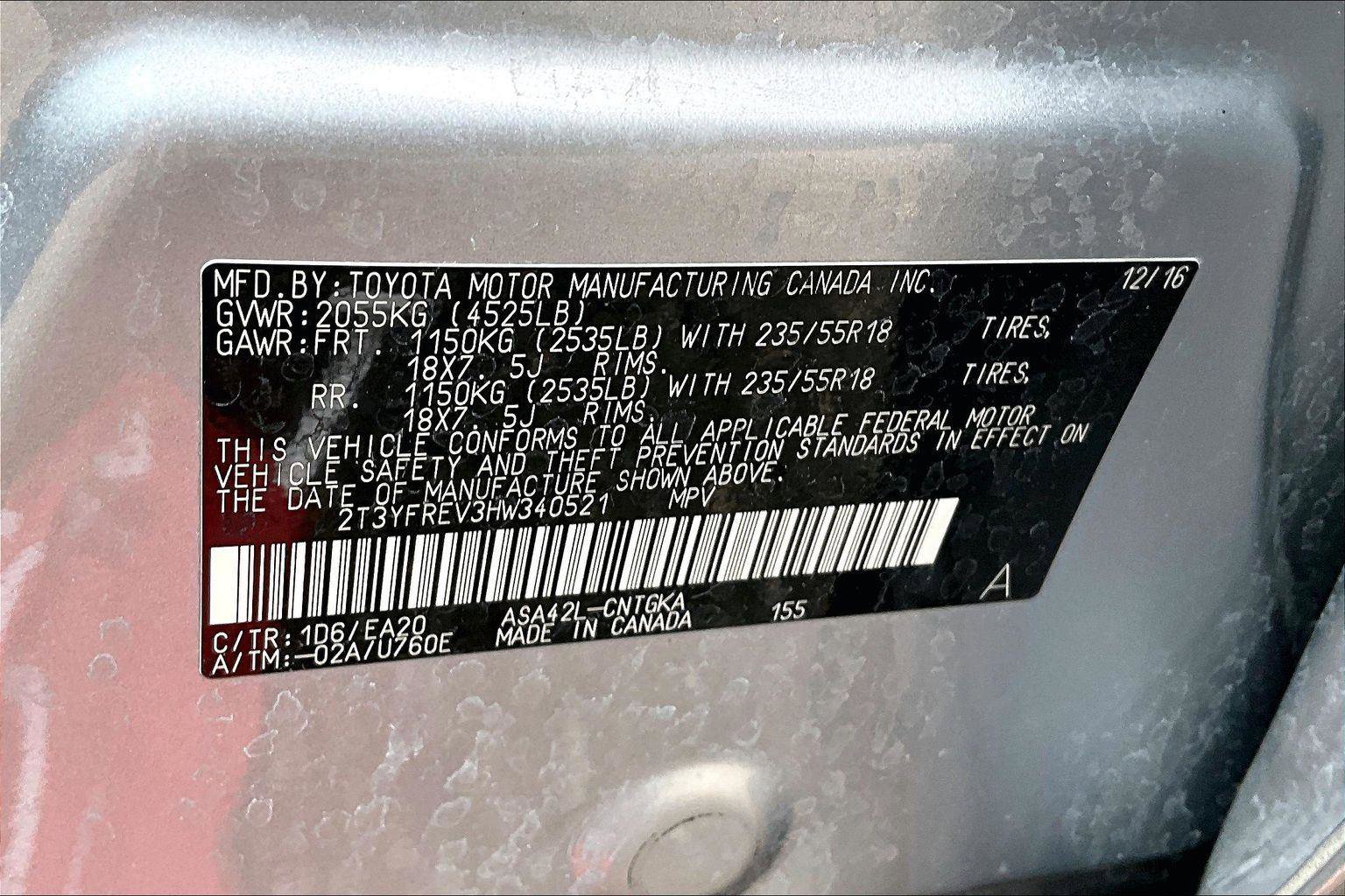 Used 2017 Toyota RAV4 Limited w/ Advanced Technology Package image 35