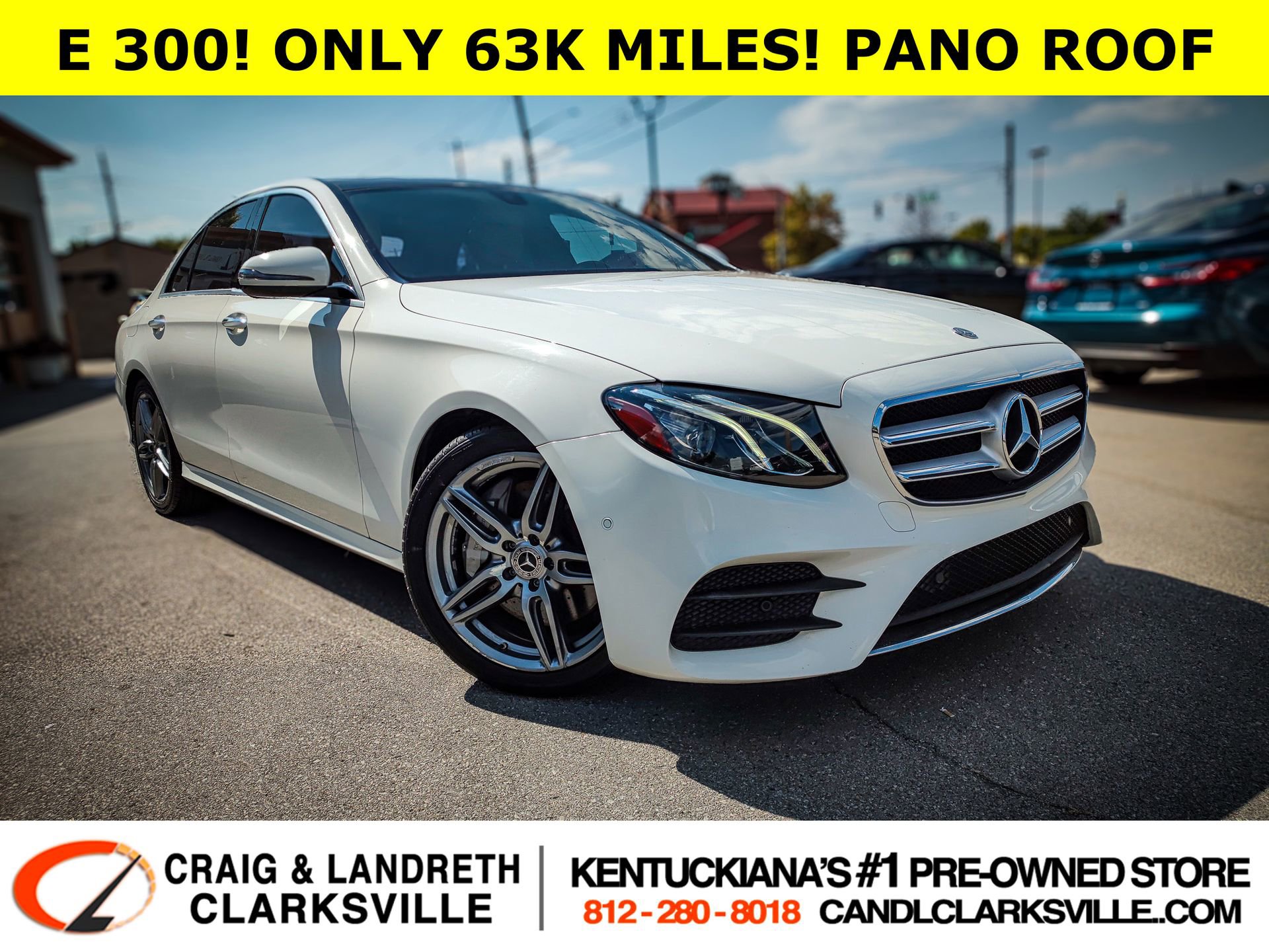 Used 2018 Mercedes-Benz E 300 w/ Premium 1 Package image 1