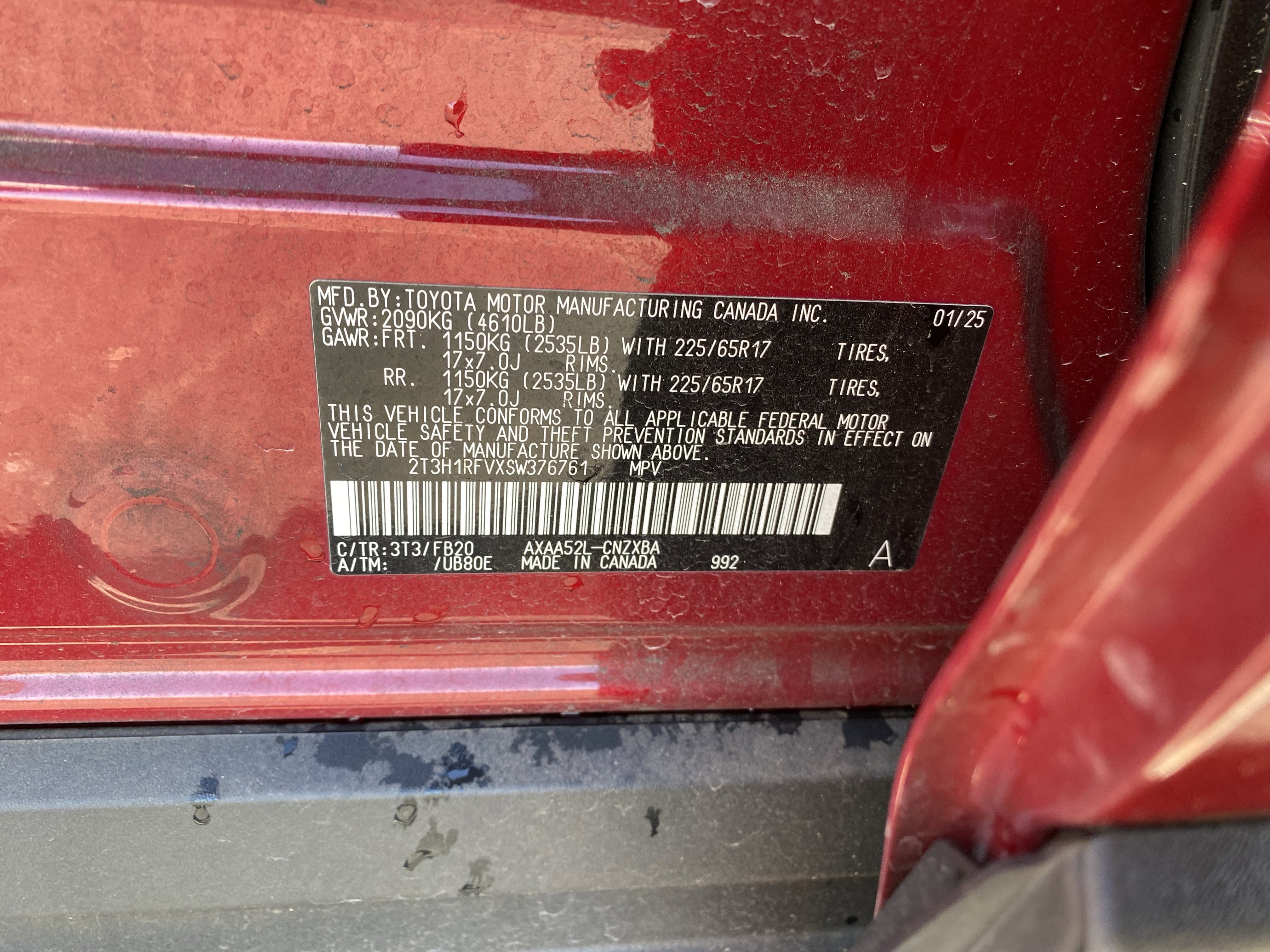 Used 2025 Toyota RAV4 LE FWD image 32
