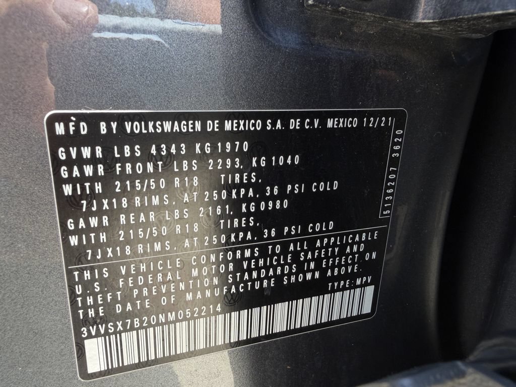 Used 2022 Volkswagen Taos SE w/ IQ.Drive SE Package FWD image 28
