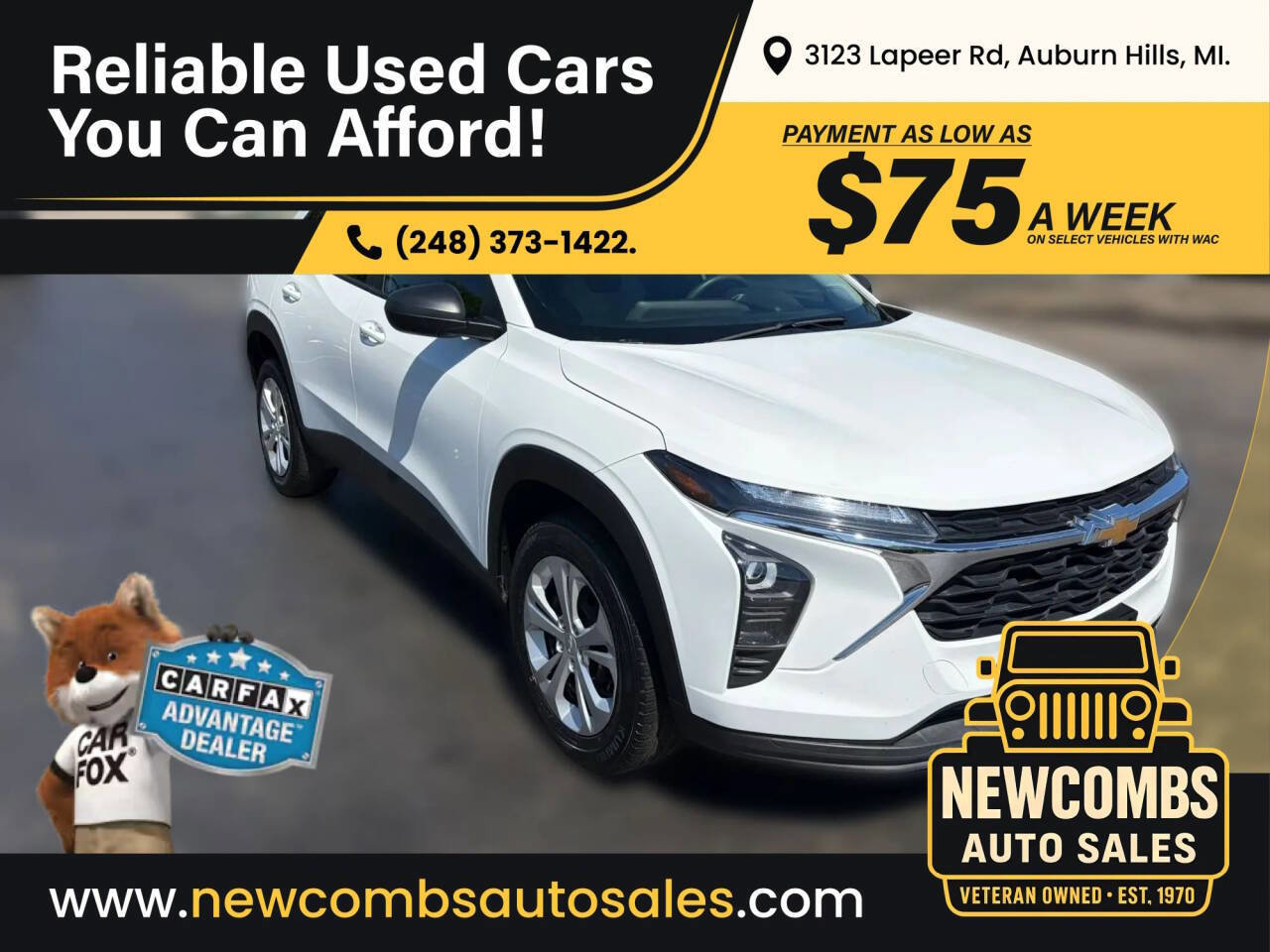 Used 2024 Chevrolet Trax LS FWD image 1