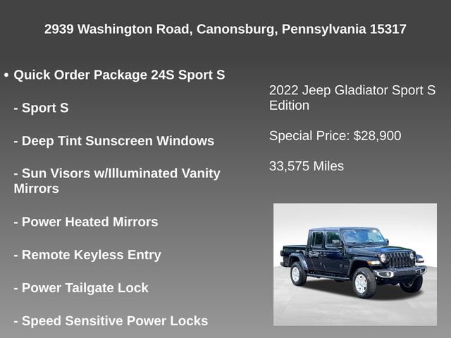 Used 2022 Jeep Gladiator Sport image 9