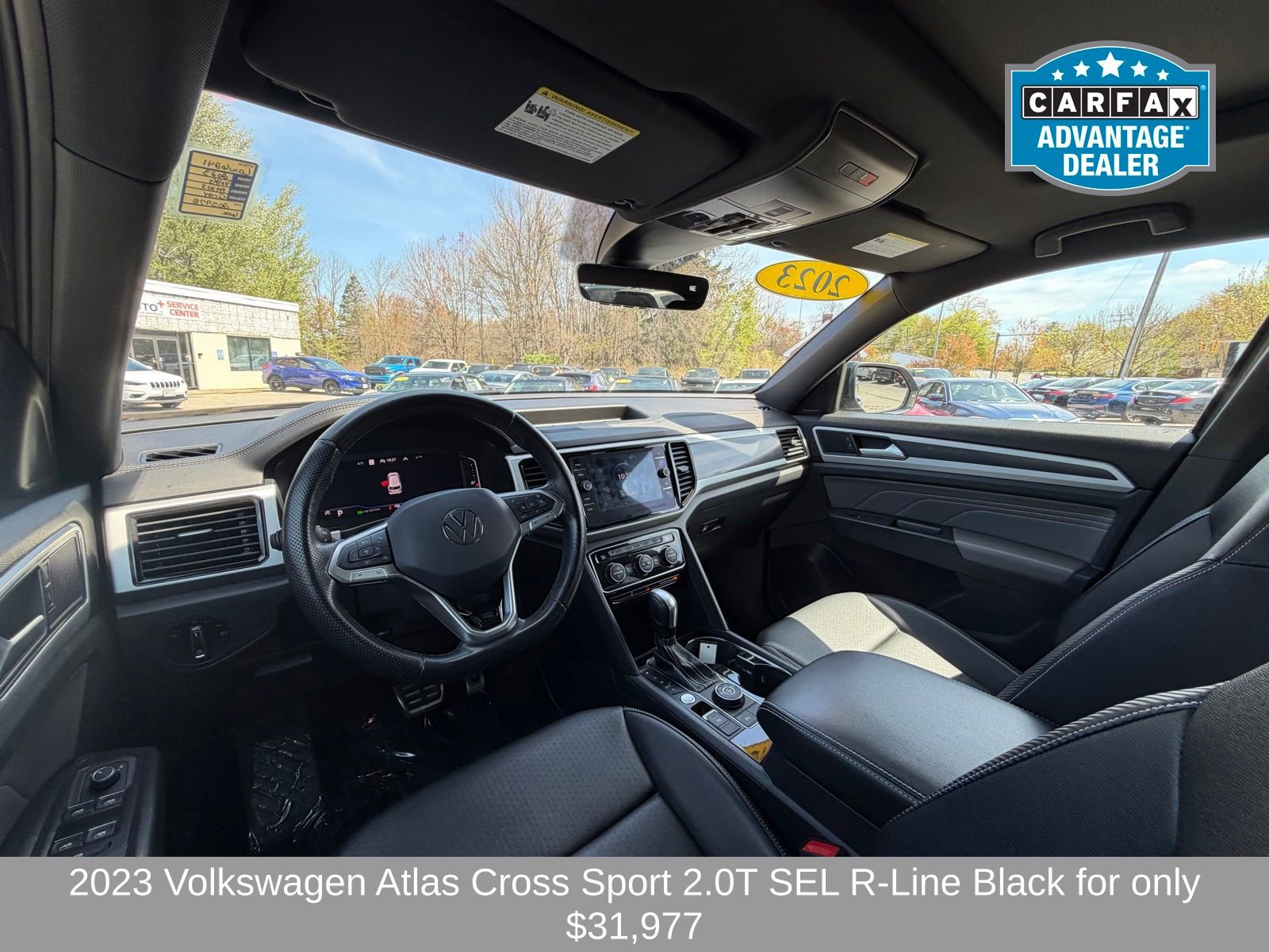 Used 2023 Volkswagen Atlas Cross Sport SEL R-Line AWD/4WD image 11