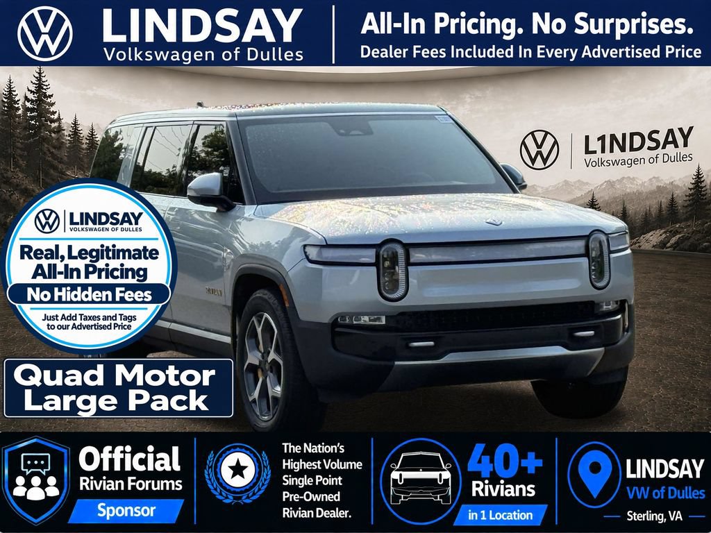 Used 2024 Rivian R1S Adventure Quad