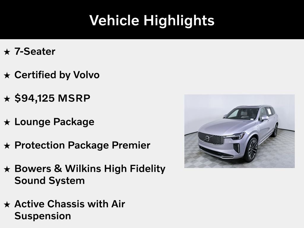Certified 2026 Volvo XC90 T8 Ultra image 5