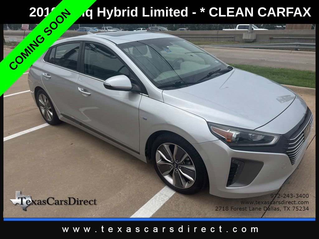 Used 2019 Hyundai Ioniq Limited