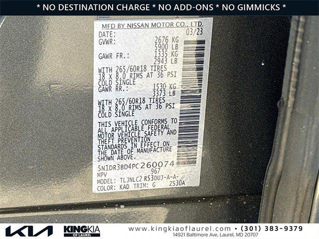 Used 2023 Nissan Pathfinder Rock Creek image 31