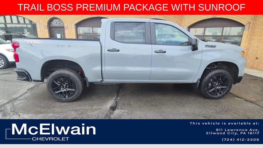 Used 2024 Chevrolet Silverado 1500 LT Trail Boss w/ LT Trail Boss Premium Package AWD/4WD video 2