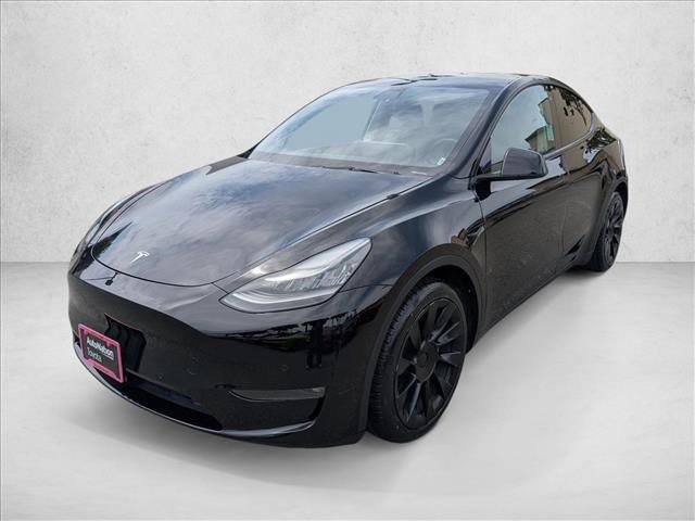 Used 2021 Tesla Model Y Long Range AWD/4WD image 1