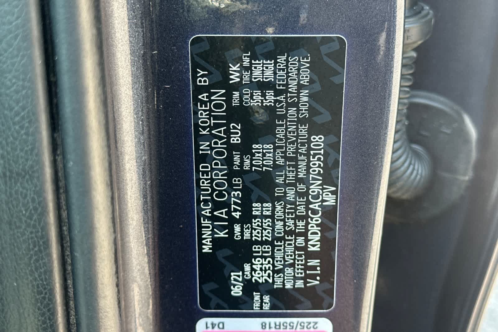 Used 2022 Kia Sportage Nightfall Edition w/ Nighfall AWD Premium Package image 28