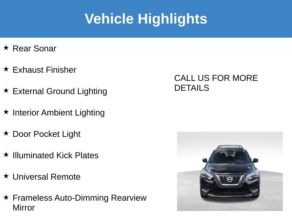 Used 2018 Nissan Kicks SR w/ Interior Electronics Package FWD image 15