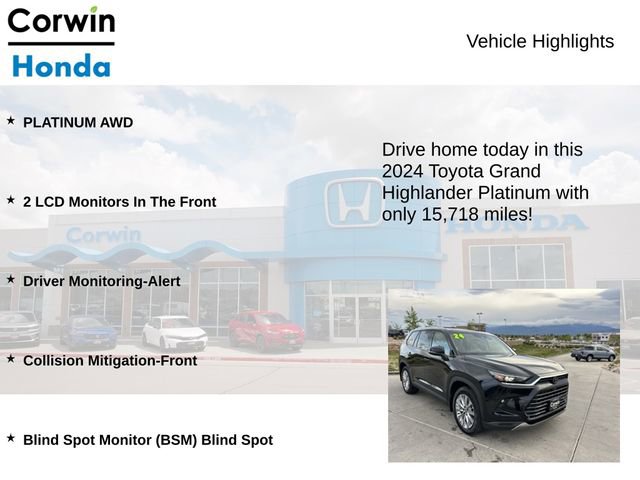 Used 2024 Toyota Grand Highlander AWD image 6