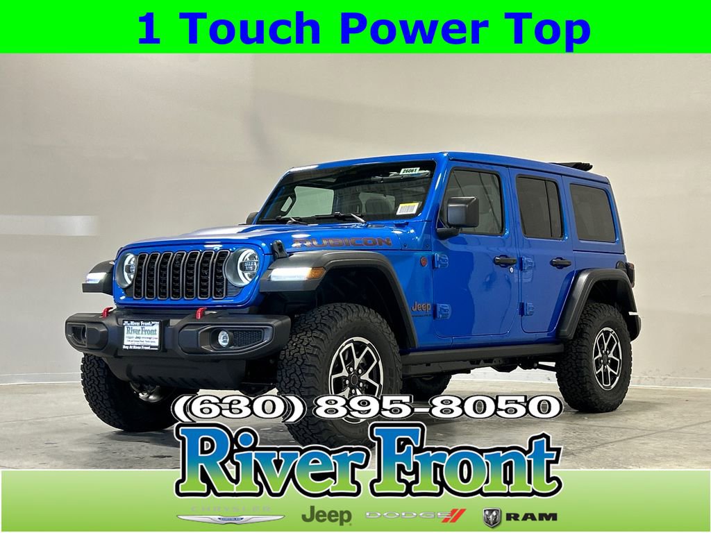 New 2026 Jeep Wrangler Unlimited Rubicon w/ Technology Group