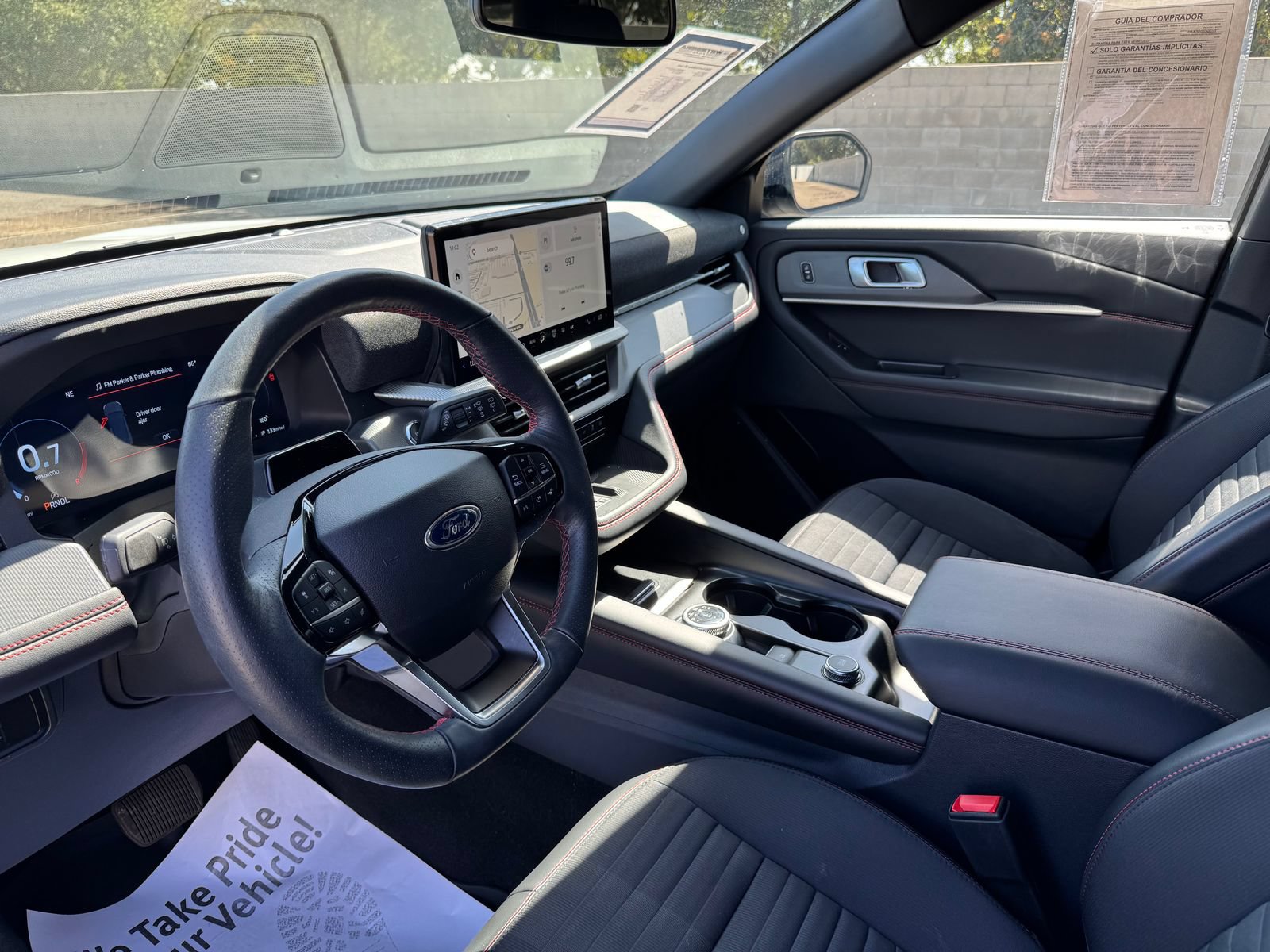 Used 2025 Ford Explorer ST-Line w/ Premium Package RWD image 12