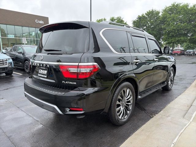 Used 2023 Nissan Armada Platinum w/ Captain's Chairs Package AWD/4WD image 8