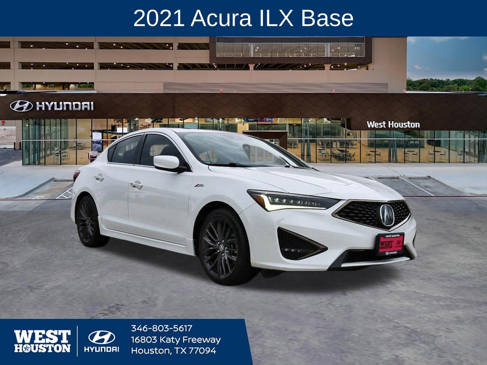 Used 2021 Acura ILX w/ Premium & A-SPEC Package image 1