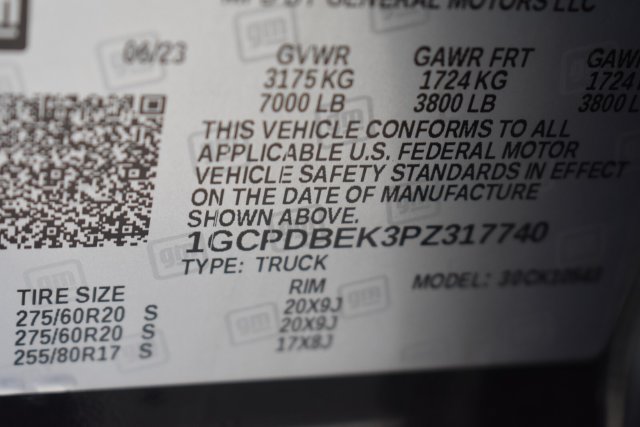 Certified 2023 Chevrolet Silverado 1500 Custom w/ Rally Edition AWD/4WD image 37