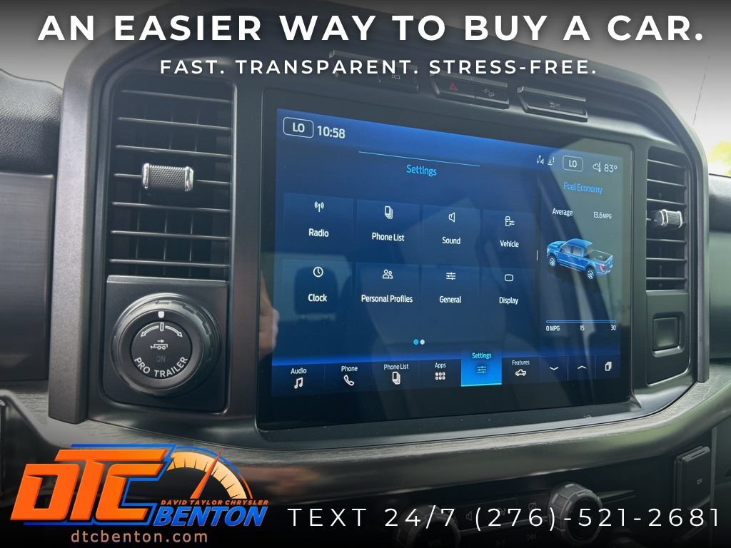 Used 2022 Ford F150 Lariat w/ Trailer Tow Package AWD/4WD image 19