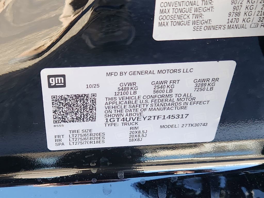 New 2026 GMC Sierra 3500 AT4 image 11