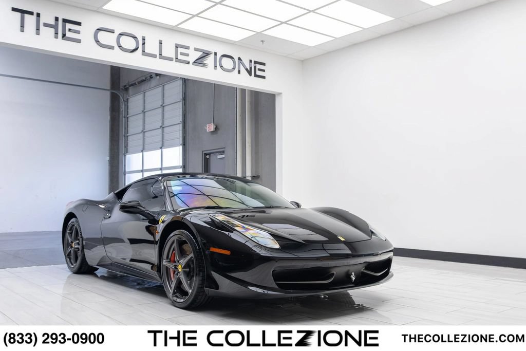 Used 2014 Ferrari 458 Italia Coupe