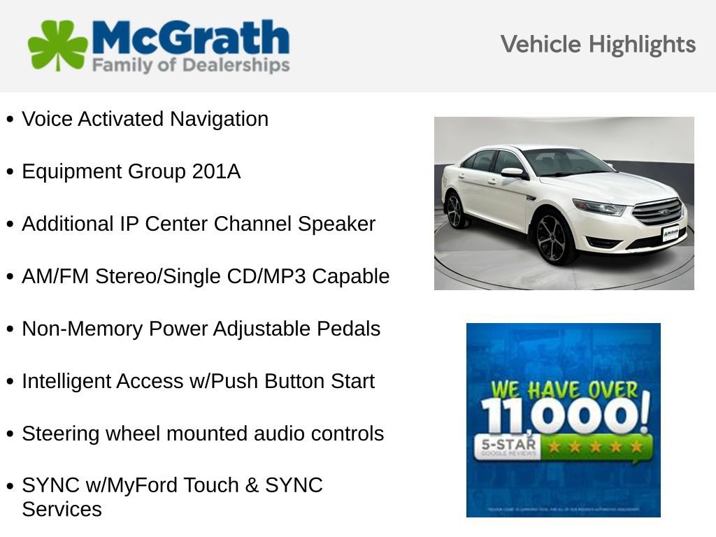 Used 2015 Ford Taurus SEL w/ Equipment Group 201A image 5