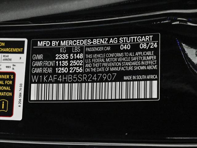 Certified 2025 Mercedes-Benz C 300 4MATIC Sedan image 27