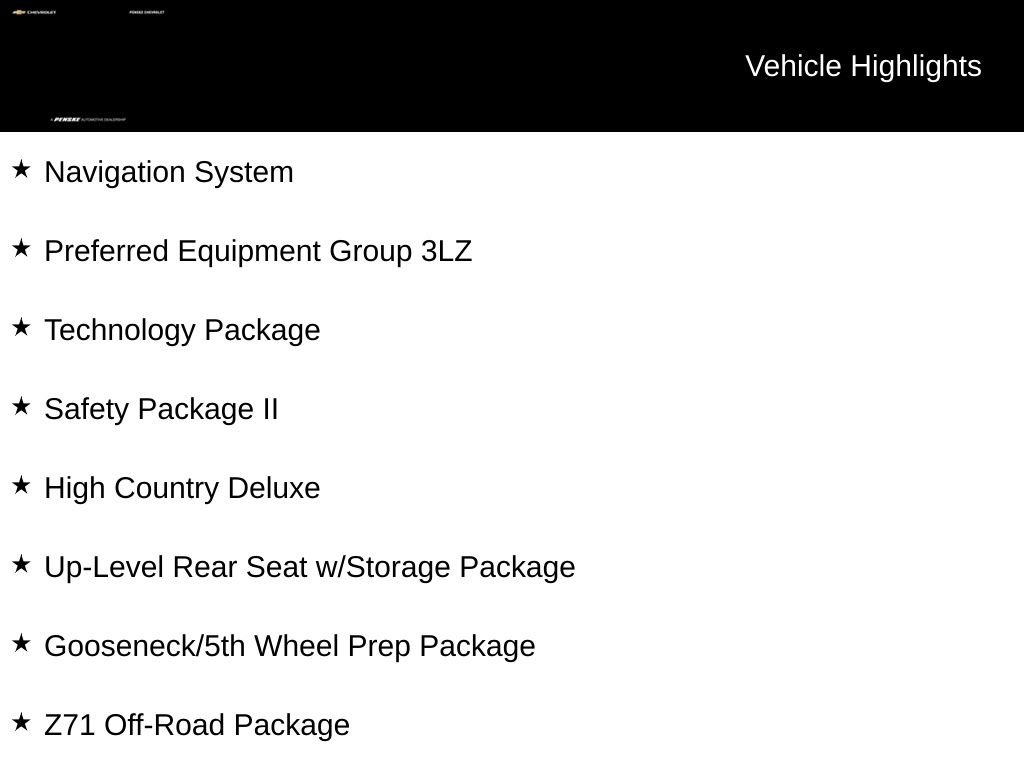 Used 2023 Chevrolet Silverado 2500 High Country w/ Z71 Off-Road Package AWD/4WD image 5