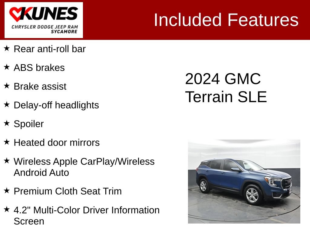 Used 2024 GMC Terrain SLE AWD/4WD image 4