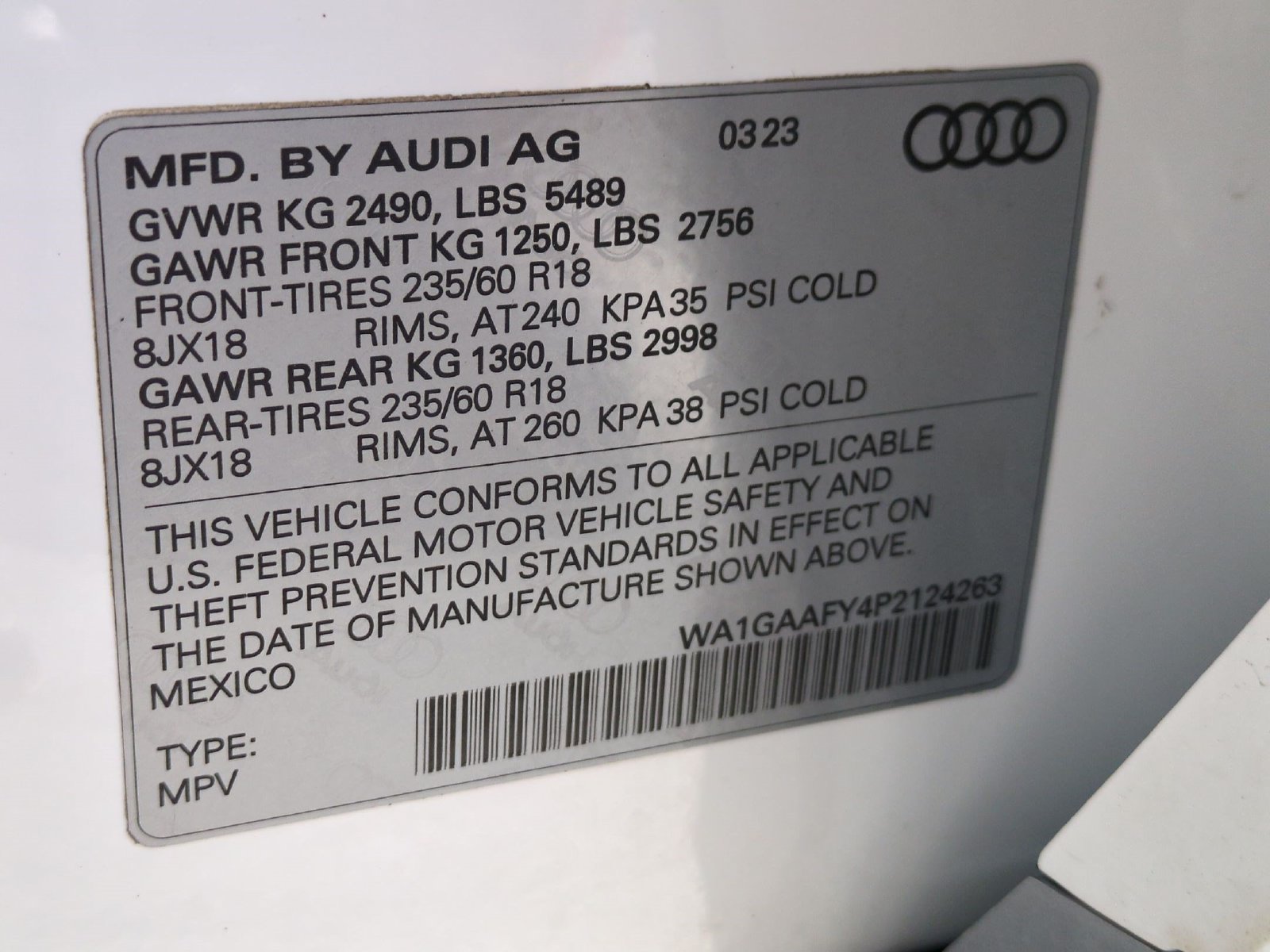 Used 2023 Audi Q5 2.0T Premium w/ Convenience Package AWD/4WD image 17