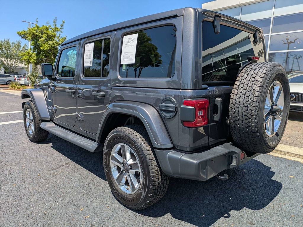 Used 2021 Jeep Wrangler Unlimited Sahara AWD/4WD image 4