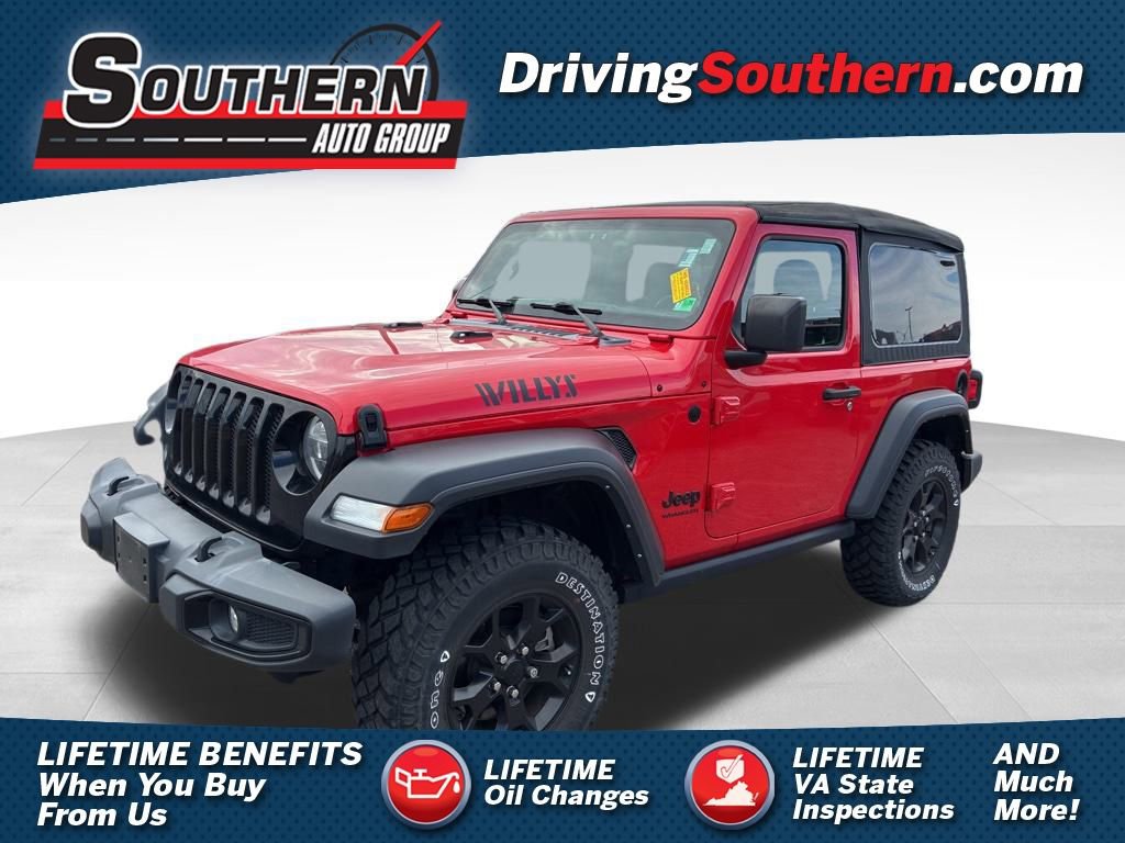 Used 2022 Jeep Wrangler Willys