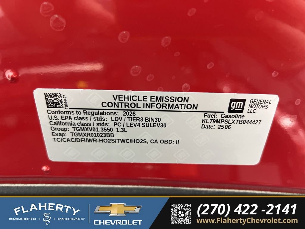 New 2026 Chevrolet TrailBlazer LT w/ Driver Confidence Package image 17